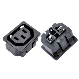 GBC 22.0305.05 - Υποδοχή πάνελ τύπου IEC C13 Θηλυκή τριών επαφών  Αντάπτορς Onetrade